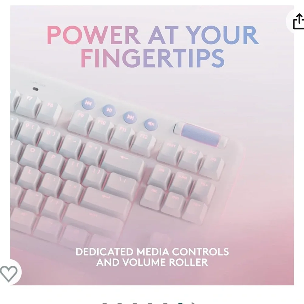 Logitech G713 Aurora collection Clicky keyboard